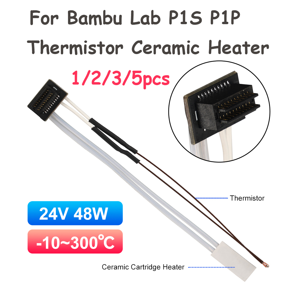Ceramic Heat Emitter - Bambu Lab P1P Isıtma Tüpü Seramik