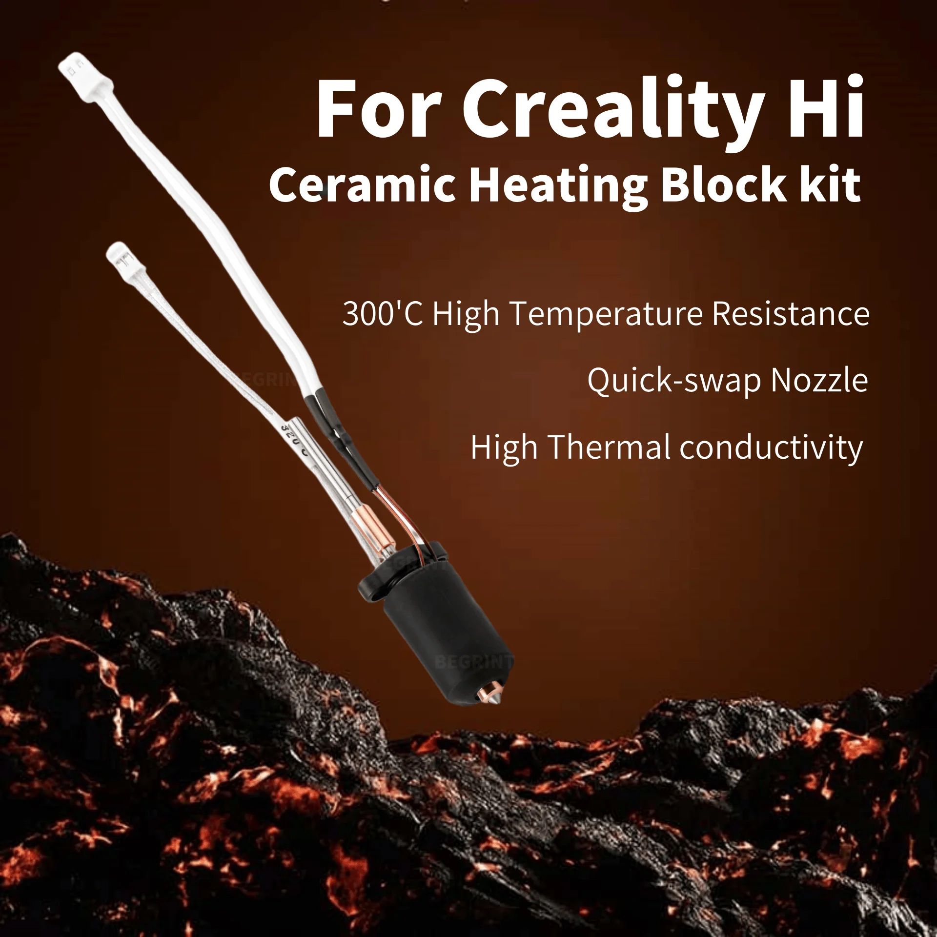 Creality Hi Hi Combo için Yüks - Ceramic Heat Emitter incelemesi ve fiyatı