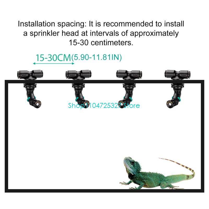 D8KF Yağmur Ormanları Tankları - Misting Nozzle Reptile incelemesi ve fiyatı